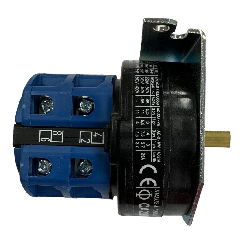 CA20B F14959/002 DES Kraus & Naimer Rotary Switch Screw 3LB3000-4ZA00 5930-12-179-9874