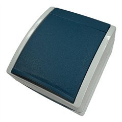 Busch-Jaeger 20/1 EW53 Moisture Proof Surface Mounted Wall Socket Schuko EU