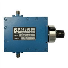T-4843-20 Arra Coaxial Variable Attenuator SMA 2-4 Ghz 0-20db 5W