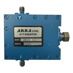 3844-15 Arra Coaxial Variable Attenuator SMA 1-2 Ghz 0-15db 5W 5985-01-394-6680