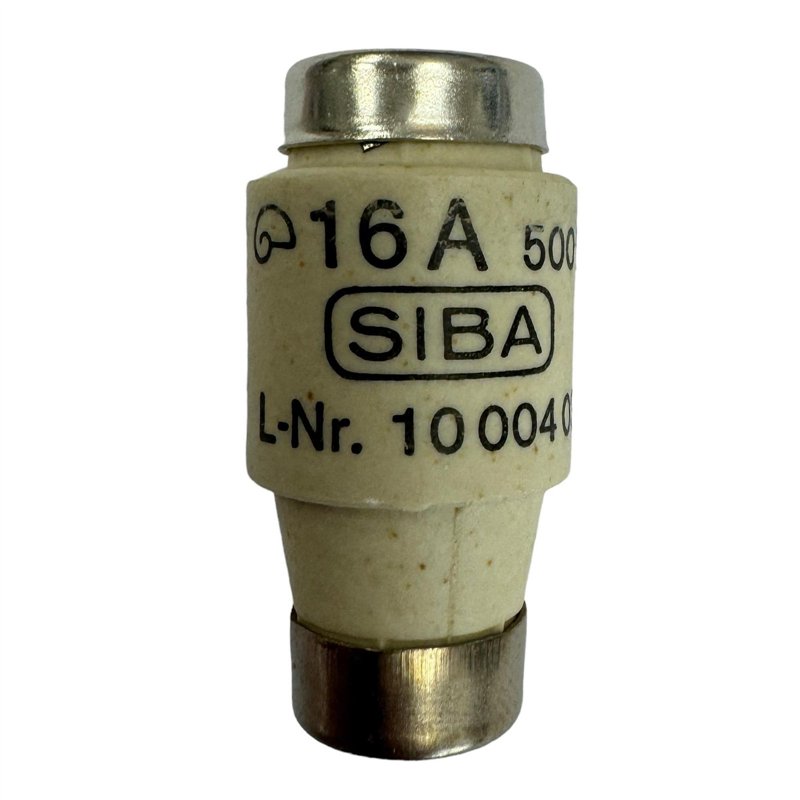 10-004-03/16A Siba Fuse Steatit 16A 500V