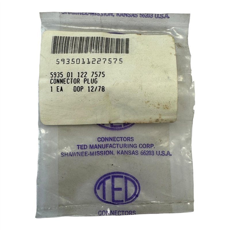 M25516/20-01-06 TED Manufacturing Electrical Connector Mil Spec 5935-01-122-7575