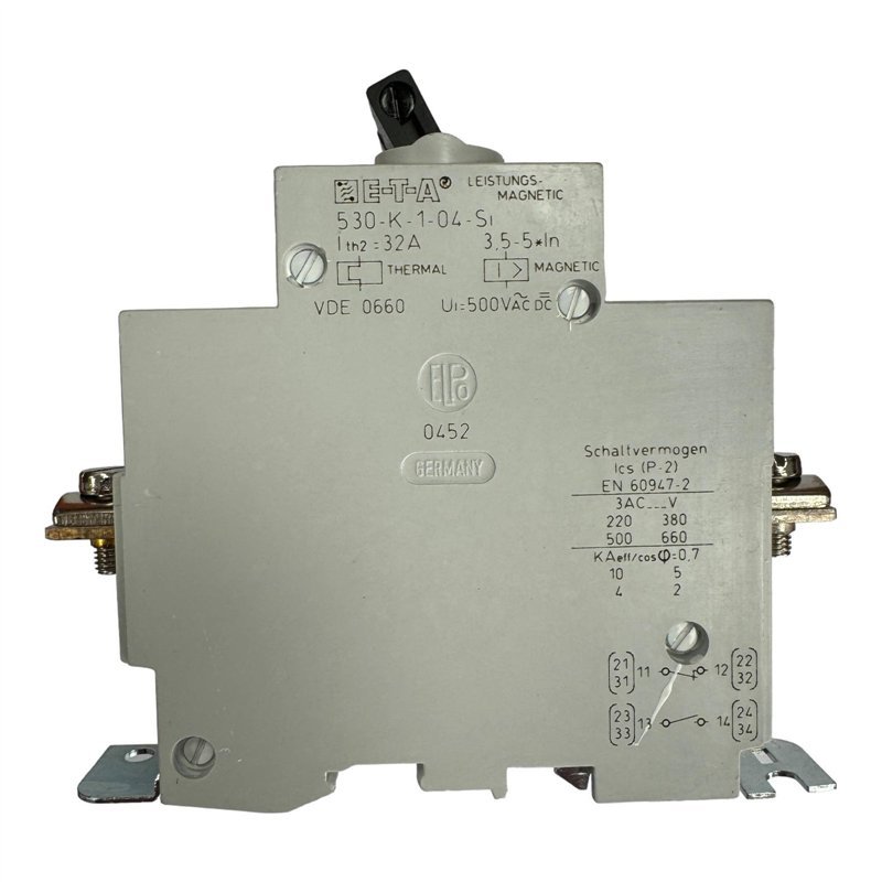 530-K-1-04-SI-32A E-T-A Circuit Breaker Magnetic 32A 5925-12-364-2732