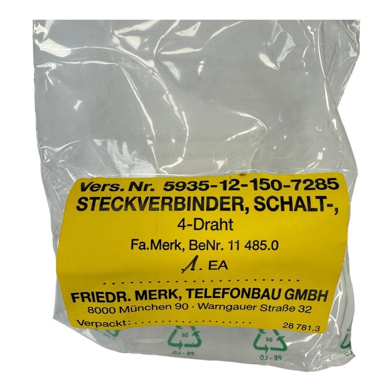 11485-0 Connector Mil Spec 5935-12-150-7285