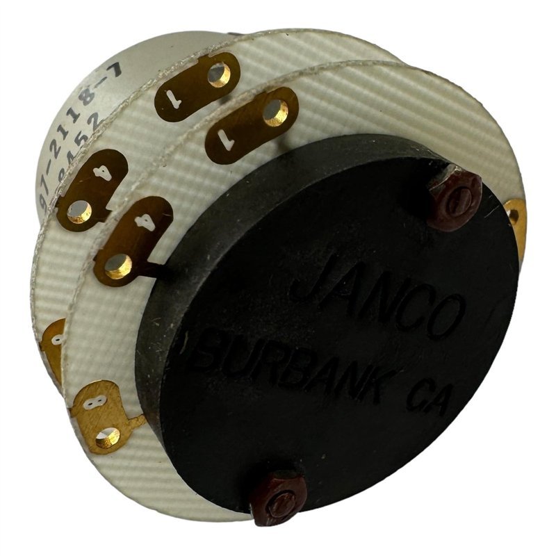 97-2118-7 Janco Rotary Switch 5930-01-215-6041