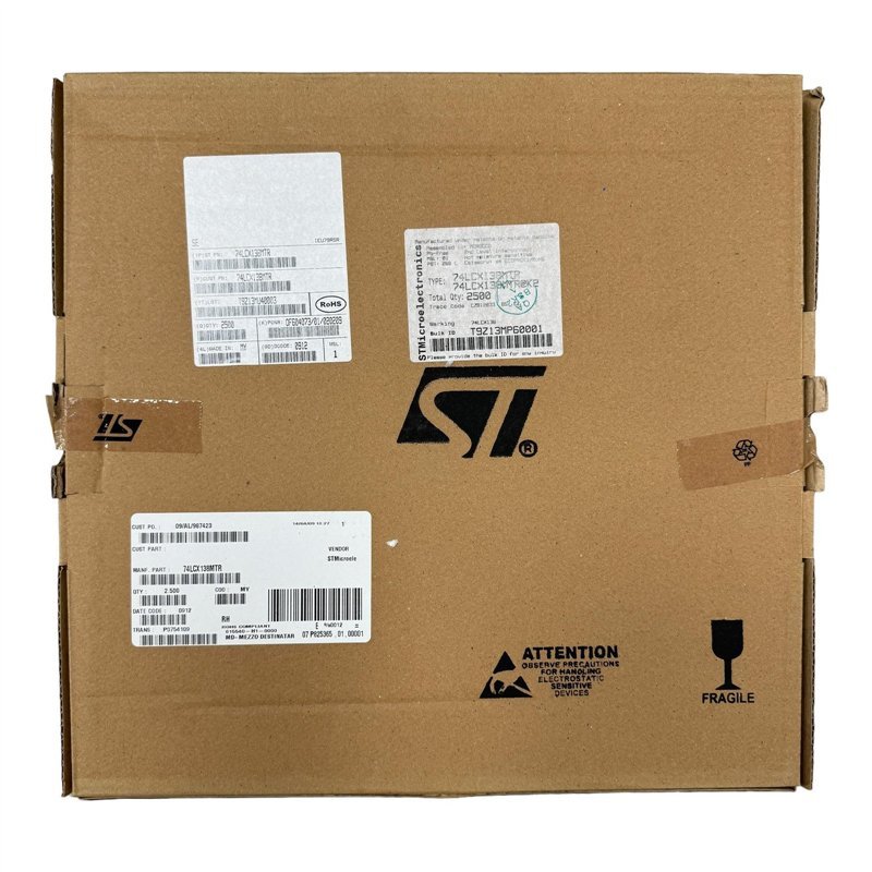 74LCX138MTR STMicroelectronics Integrated Circuits [QTY:2500]