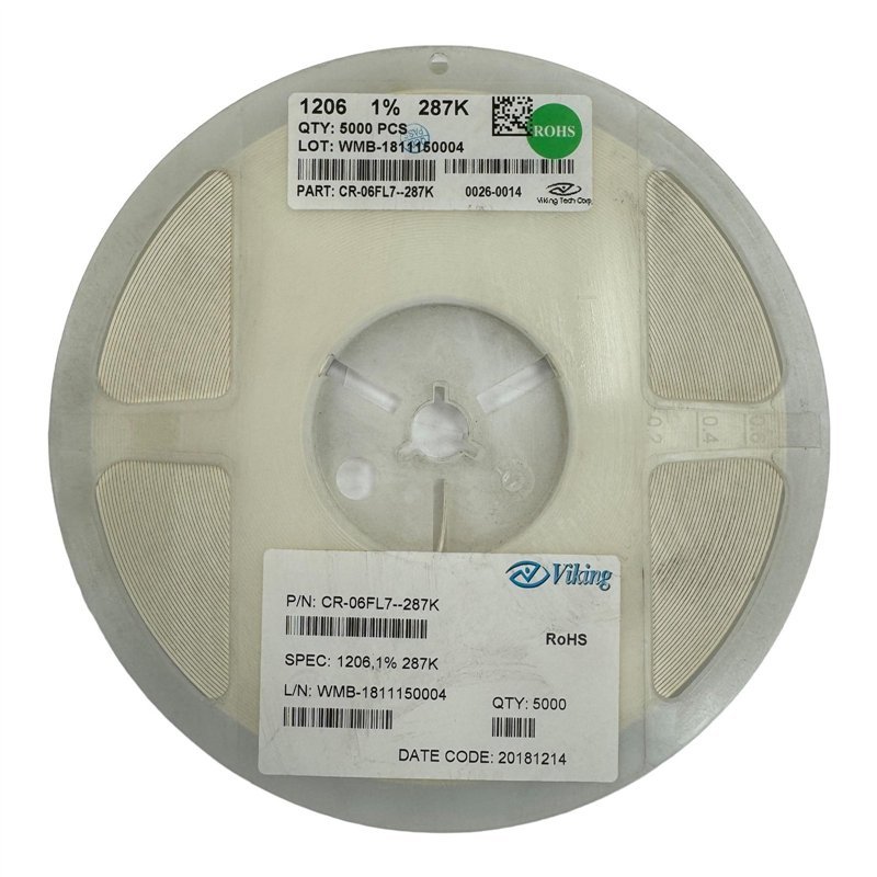 CR-06FL7---15R Viking Thick Film Chip Resistor SMD 1206 15R 1% 1/4W QTY:5000