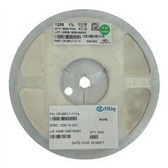 CR-06FL7--261K Viking Thick Film Chip Resistor SMD 1206 261K 1% 1/4W QTY:5000