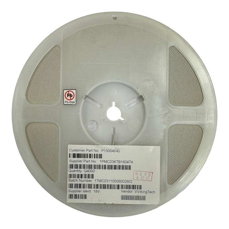 1PMC03KTB160474 1TMC03110506002602 P15004940 Viking Chip Resistor