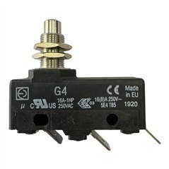 G4 Microswitch Roller SPDT 16A 250Vac 1HP