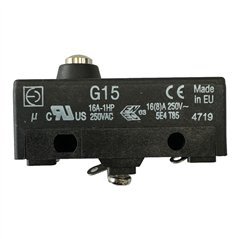 G15 Microswitch Roller SPDT 16A 250Vac 1HP