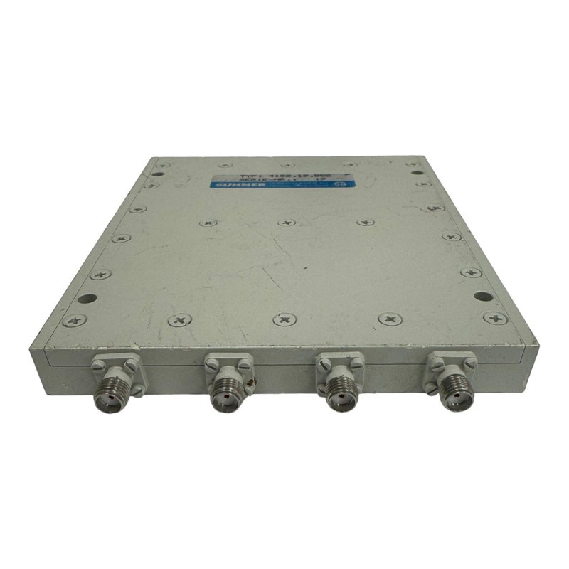 4102.19.002 Huber Suhner Quad Lowpass Filter SMA LPF 2300Mhz