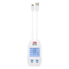 UT658DUAL UNI-T DUAL USB Tester, USB-A, USB-C