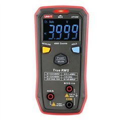 UT123D Digital Multimeter, Smart, True Rms, CAT III 600V, 4000 counts