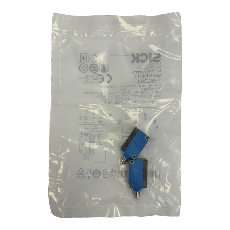 GSE6-P4211 Sick Sick Through Beam Photoelectric Sensor Block Sensor 0-15m Detection Range