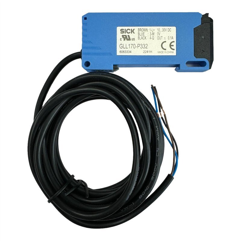 GLL170-P332 Sick Plastic Fibre Optic Sensor, PNP Output