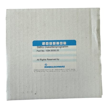 1084.8556.00 SMIQ Rohde Schwarz Software Programm