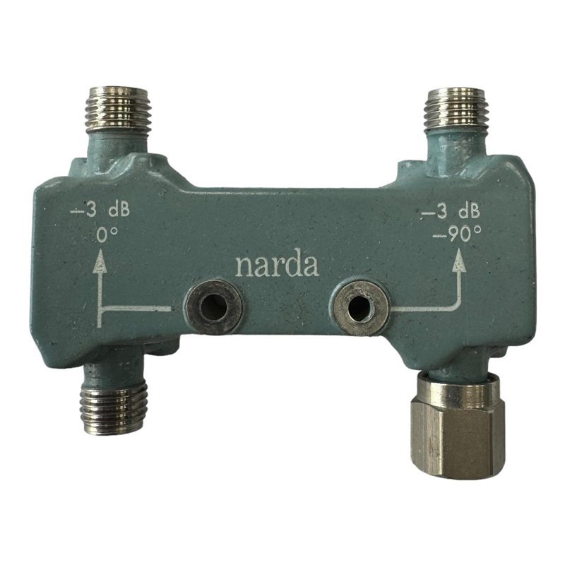 4032C Narda Directional Coupler 1000-2000Mhz 3db 90 Degree / Load 5985-00-163-3008