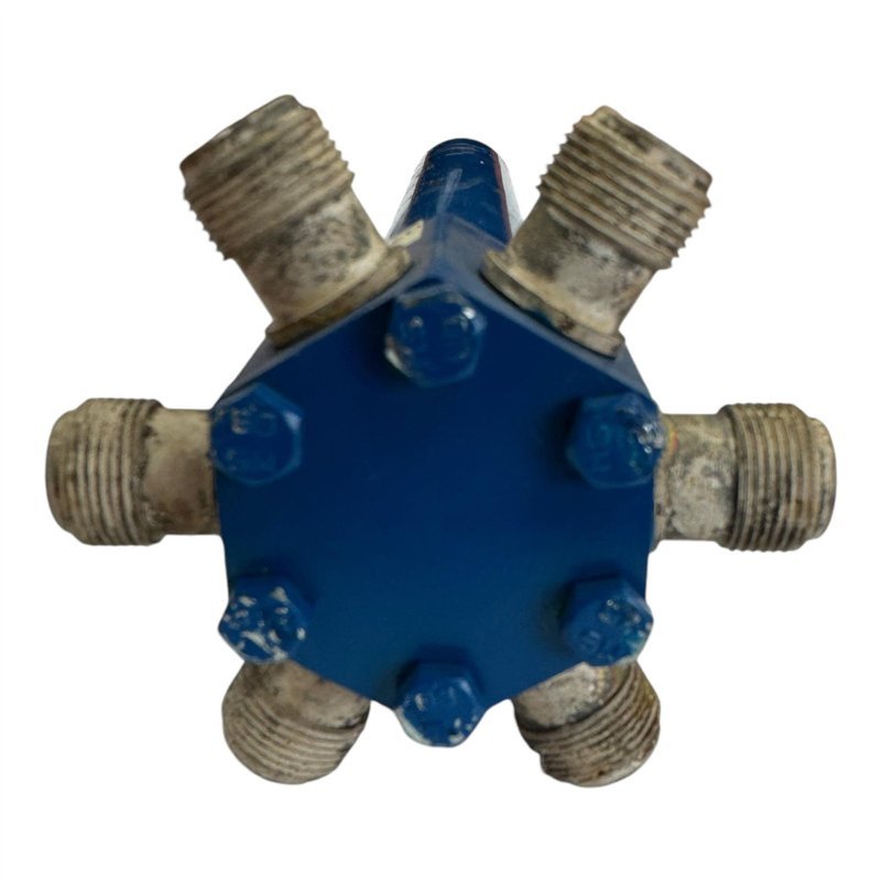 2943 Coaxial Splitter Combiner N Type (f) 1 to 6, 6 Way, 450-870Mhz