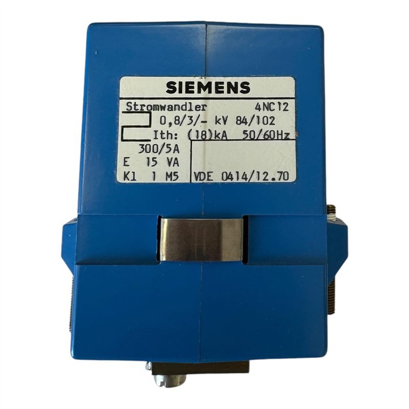4NC12 Siemens Current Transformer 300/5A 5920-12-177-6653
