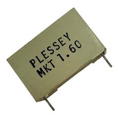 Plessey Metallized Polyester Film MKT Capacitor 2.2uf 250V 32x20x12mm
