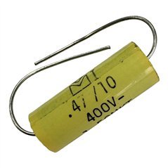Polyester Film Capacitor Axial 0.47uf 400V 10% 27x10mm