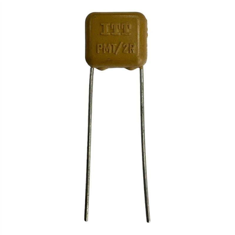 PMT-2R ITT Mylar Film Capacitor 0.22uf 22nf 100V 20% 12.5x11x7mm