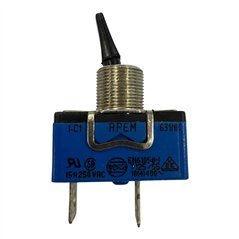 631NM 1-C1 Apem Toggle Switch SPST 15A 250Vac