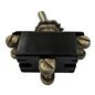 3106 A-H&H Toggle Switch DPDT 3A 250 Vac 6A 125 Vac 16(50)x15(23)x40mm