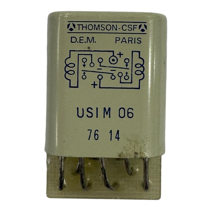 USIM06 Thomson CSF Relay Electromagnetic 5945-14-383-4697