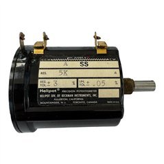 ASS Helipot Precision Potentiometer 5K 5kohm 3LIN. TOL. .05%