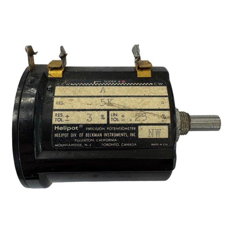 A Helipot Precision Potentiometer Spectrol 5K 5kohm 3LIN. TOL. .25%