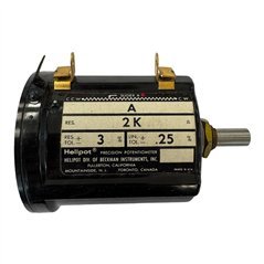 A Helipot Precision Potentiometer Spectrol 2K 2kohm 3LIN. TOL. .25%