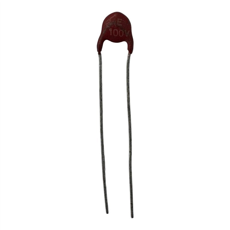 X5V Ceramic Disk Capacitor 0.005uf 5nf 100V 7x2.5mm