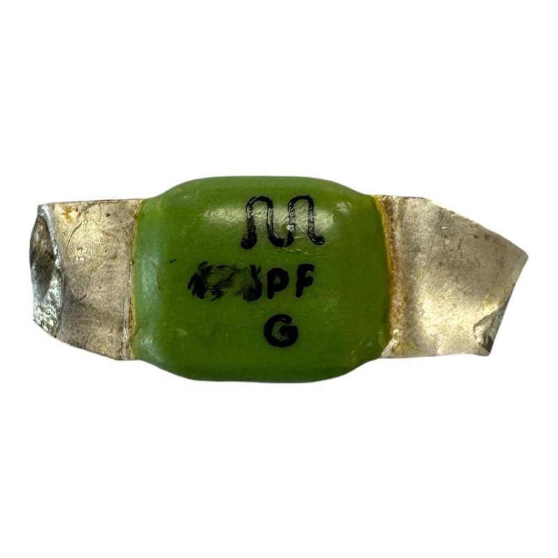 Ceramic Porcelain Capacitor RF 75pf 2500V, Used