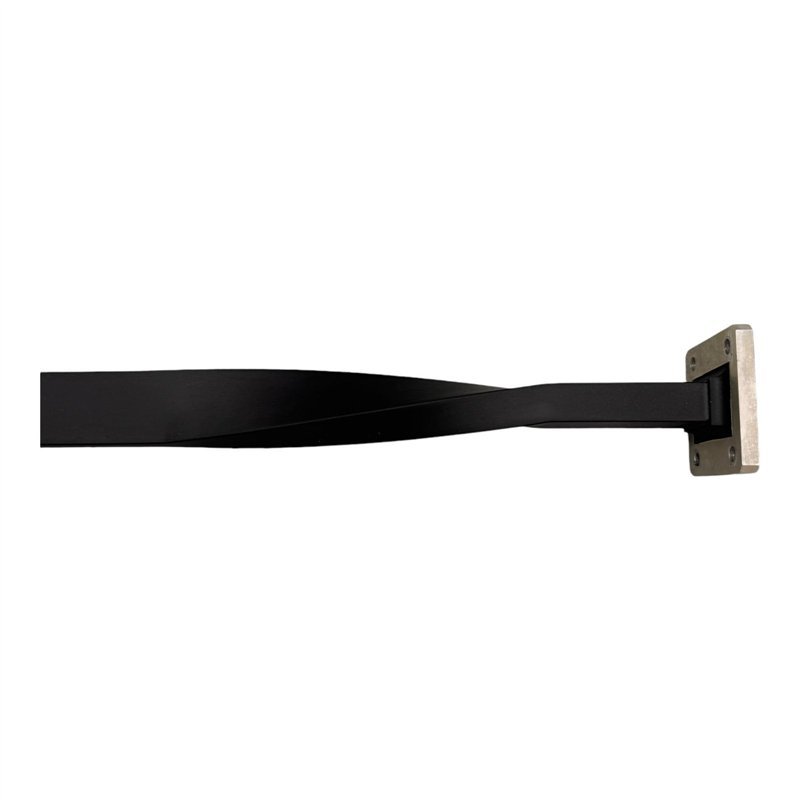Credowan Aluminum Lightweight Waveguide Fixed Section Twist WR75 WR-75 Length:65cm
