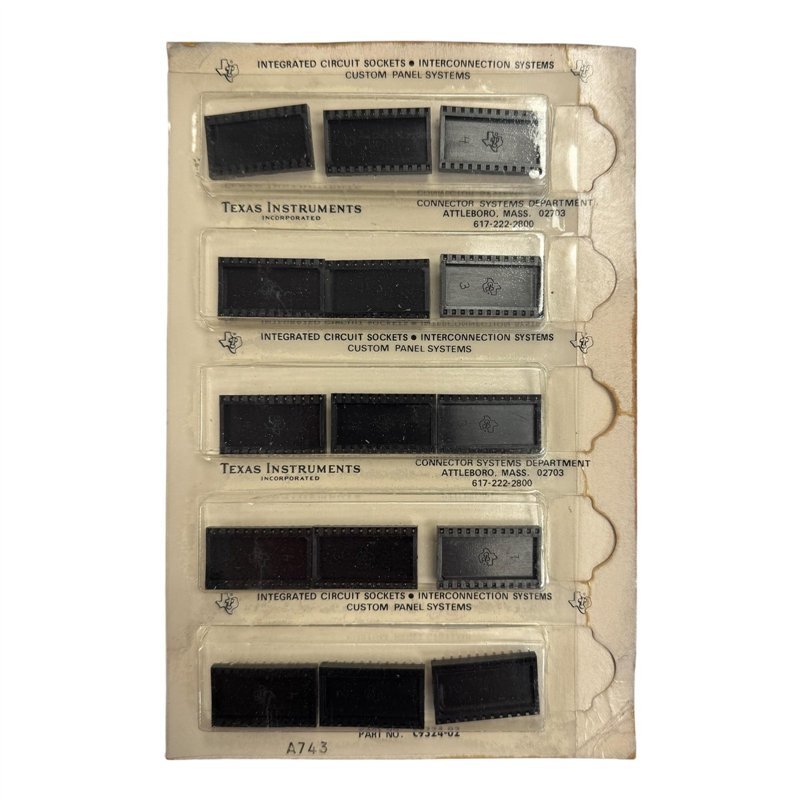 C9324-02 Texas Instruments Integrated Circuit IC Socket 5935-00-372-1678 QTY:15