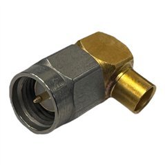 R125154002 Radiall Coaxial Connector SMA(m) 12.4Ghz 50Ohm for RG402 5935-14-040-0949