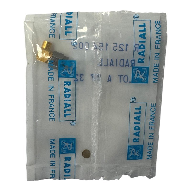 R125154002 Radiall Coaxial Connector SMA(m) 12.4Ghz 50Ohm for RG402 5935-14-040-0949