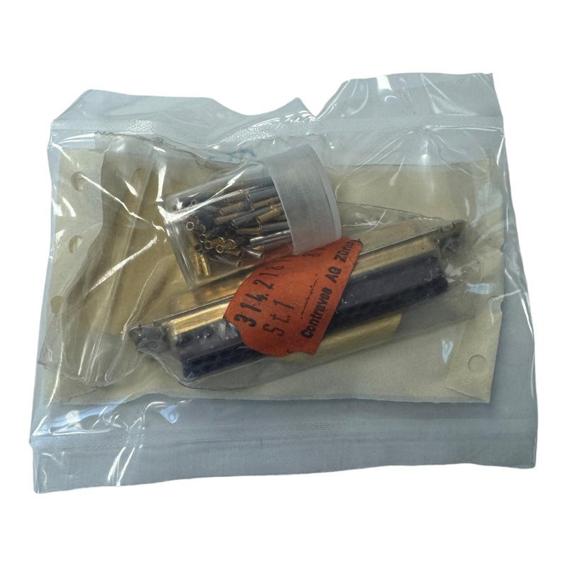 DCMAF-37S Cannon FR High Reliability D-sub Connector 37POS Purple 5935-12-175-5747