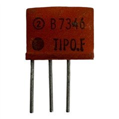 200C1437 PF.722F Sprague Network Resistor Tipo E. 17K/21K 17 Kohm / 21 Kohm 9.5x7.5x1.8mm