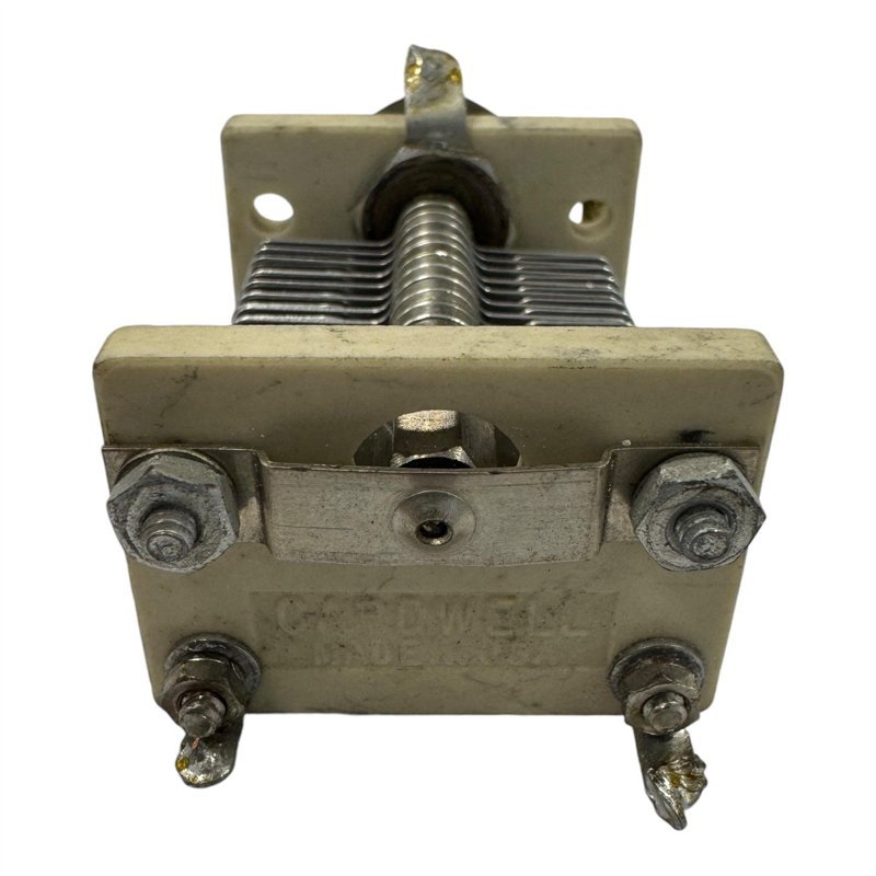 ZU-140-AS Cardwell Air Variable Capacitor 10-150pf 1kv 5910-00-683-3407