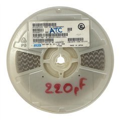 GHM1040SL221J2K-500 Murata Chip Capacitor 220pf 2000V 5% QTY:1000