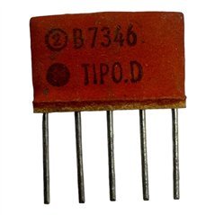 200C1418 PF.722D Sprague Network Resistor Tipo D. 2K7/141R/1K8/461R 12x7.5x1.7mm