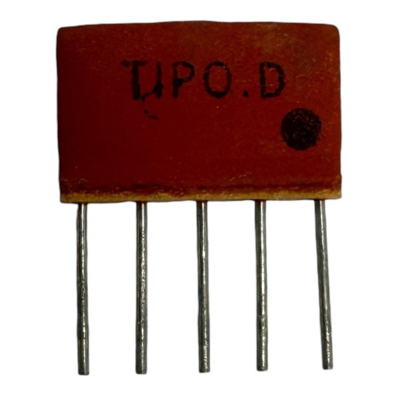 200C1418 PF.722D Sprague Network Resistor Tipo D. 2K7/141R/1K8/461R 12x7.5x1.7mm