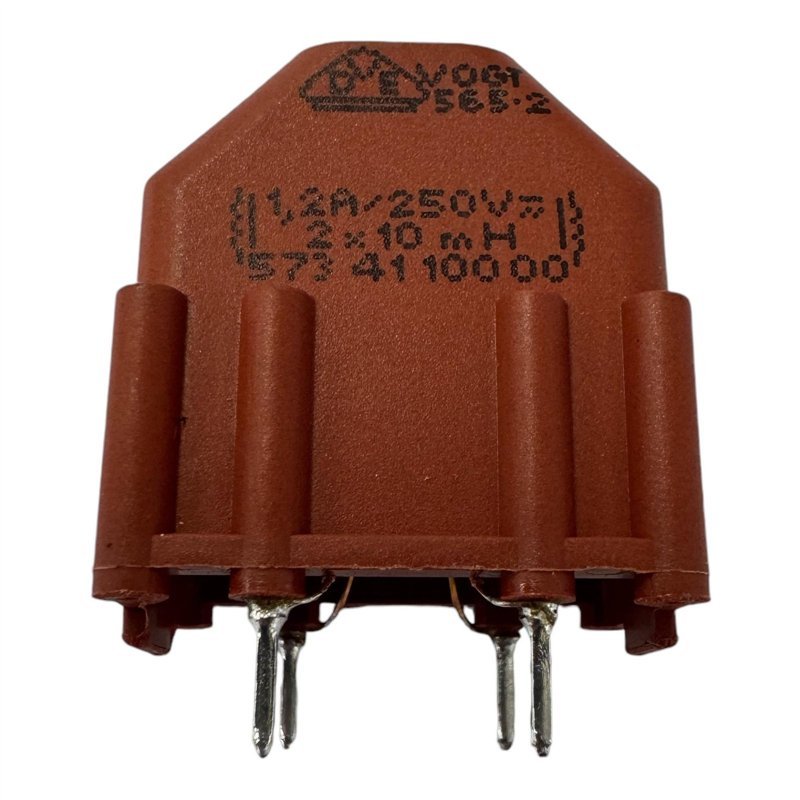 573 4110000 Inductor, Reactor Coil 2x 10mH 1.2A 250V 5950-12-326-3766