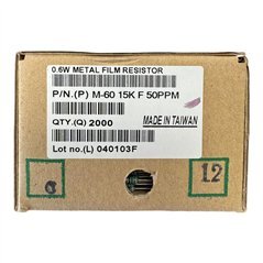 M-6015KF50PPM Firstohm Metal Film Resistor 15K 0.6W 50ppm QTY:2000