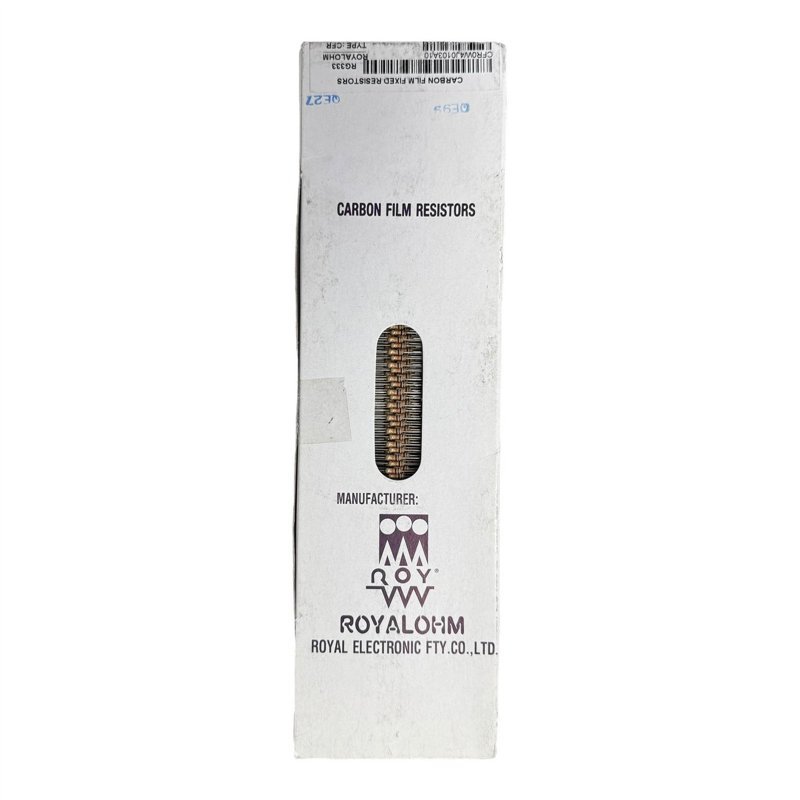 CFR0W4J0103A10 RG333 Royalohm Carbon Film Resistor 10K 1/4W 5% QTY:1000