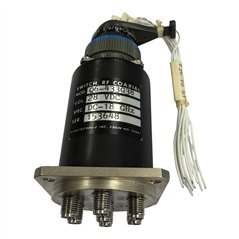 Q6-433G38 Dynatech Coaxial Relay Switch 28Vdc SMA 6-Way DC-18Ghz