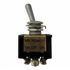 MS35058-31 Feme Toggle Switch ON-OFF-ON 5930-00-655-1523